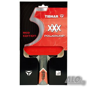 хилка за тенис на маса Tibhar xxx powergrip red edition нова