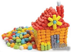 Конструктор /строител/ Корн стикс 30 бр. 22г (150425)