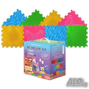 Модулен килим ORTHO PUZZLE, Микс Първи стъпки (270115)