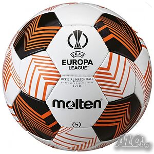 Футболна топка MOLTEN F5U1710 Europa League размер 5 нова