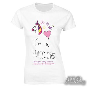 Детска тениска F261 I’m a Unicorn нова