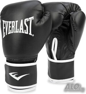 Тренировъчни ръкавици за бокс Everlast Core 2, L/XL, Черни (31070102)