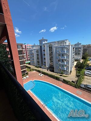 Продажа студии в центре курорта Солнечный Берег, 41 кв.м.