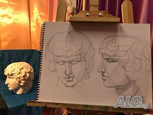 уроци по рисуване варна кандидатстване портолио