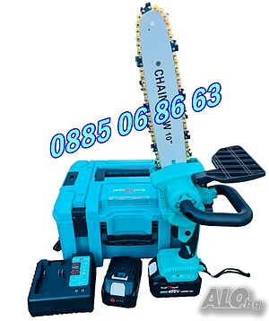 Акумулаторна мини резачка 36V 8Ah, акумулаторен трион, шина 25 см