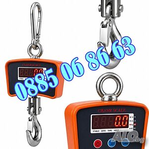 Кранова везна до 1000 кг с LCD дисплей