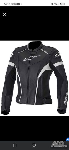 Motorcycle Leather Jacket Alpinestars STELLA GP PLUS, eu 40, женско кожено мото яке,