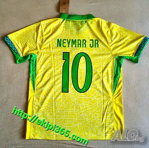 Neymar JR 10 - Бразилия тениска НОВА 2024/26