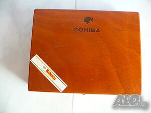 Cohiba дървена кутия от кубински пури Хавана Habanos Cuba Кохиба пушене