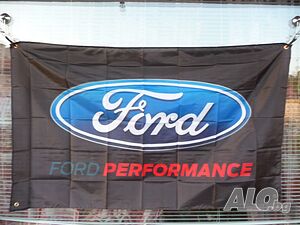 Знаме Ford Performance Форд емблема фордове фенове марка клас
