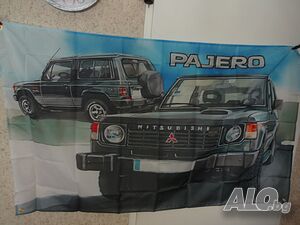 Mitsubishi Padero Знаме кола джип 4х4 проходим лов офроуд мощен японски нов внос отличен черен път