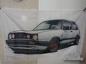Volkswagen Golf GTI Знаме кола здравата дизеловия мотор 2 пернишки кара без да спира без ръжда отлич
