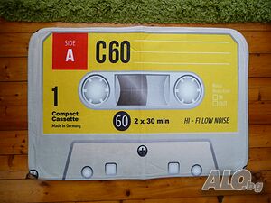4. Килимче аудиокасета audio tape касетофон касетка стереo