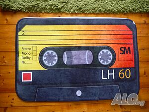 12. Килимче аудиокасета audio tape касетофон касетка стерео