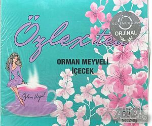 Чай детокс за отслабване Özlex, Ozlex с вкус на боровинки. Безплатна доставка