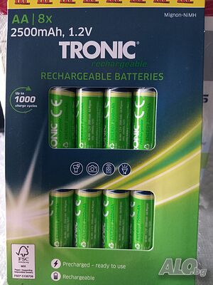 Акумулаторни батерии TRONIC - AA - 2500 mAh