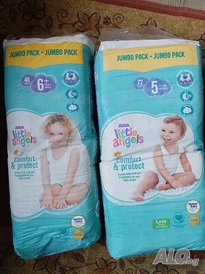 бебешки пелени внос от Англия - Little Angels, Pampers