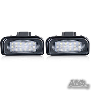 LED диодни плафони за заден регистрационен номер за Mercedes/Мерцедес