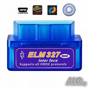 Устройство за диагностика на автомобили - чете и трие грешки - ELM327
