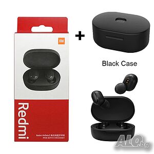 +Подарък Оригинални безжични слушалки Xiaomi Redmi Airdots 2