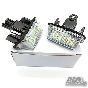 LED плафони за регистрационен номер за Тойота