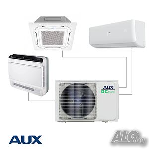 Външно тяло на мултисплит система AUX AM3-H27/4DR3, 27 000BTU, Клас A++/A+, 56dB, Фреон R32
