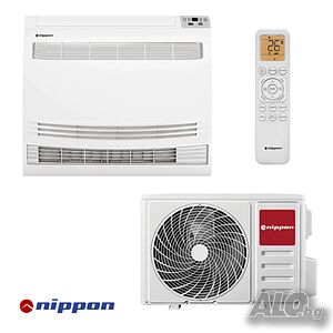 Инверторен подов климатик Nippon NPC 18F-PRO NORDIC 18 000 BTU Wi-Fi A++/A+