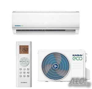 Инверторен стенен климатик KAISAI ECO KEX-12KTGI / KEX-12KTGO