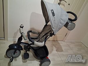 Триколка Lorelli Lucky Crew - Black & Grey