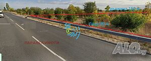 Терен за промишлено строителство ъглов с лице на два пътя