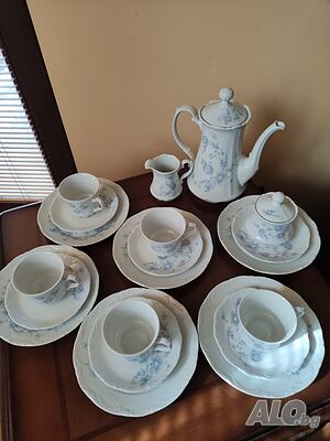 Сервиз за чай ” Синя роза”