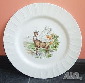 Старинна керамична чиния- Испания