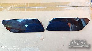 Капачки за броня Audi A6 4F 2008 - 2011 Face / Черен металик 4F0955276 и 4F0955275