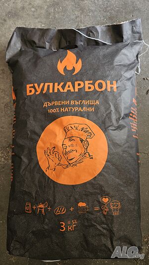 Дървени въглища пакет 3 кг
