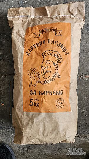 Дървени въглища пакет 5 кг