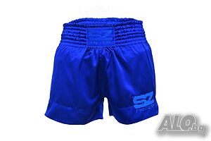 Шорти за Муай Тай и Кикбокс Classic Blue/Blue