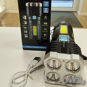 Акумулаторен LED фенер ANYICE L-19 - нов