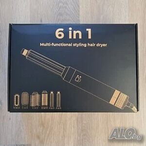 Мултифункционален уред за коса Hot Hair Styler 6 в 1 (WT-632) - Нов