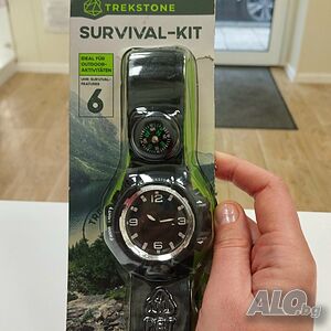 Тактически часовник Trekstone Survival Kit - нов