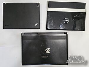 Лот 3 лаптопа за части (Lenovo ThinkPad X200, Dell Studio XPS 1340, ASUS X50GL) на части
