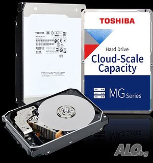 Твърд диск 12tb sas 12gb/s Toshiba Почти нов ***Промо цена***