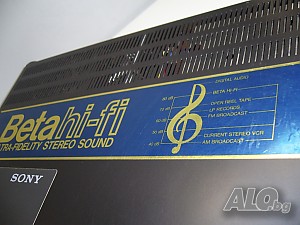 Betamax HiFi stereo видеомагнетофон Sony SL-HF100