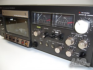 Елкасет дек, Elcaset Wega E-4950, като Sony EL-7 + Елкасети 3 броя + Кабели + Книжка