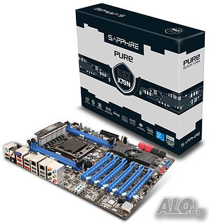Дънна платка Sapphire Pure Black X79N, сокет LGA 2011