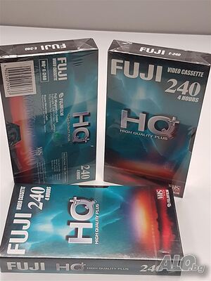 Видеокасета VHS Fuji HQ+ E-240 - НОВА