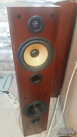 Тонколони B& W P5 + усилвател Denon 300V