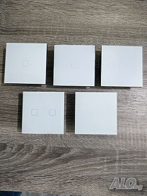 Сензорни ключове за осветление с WiFi 5 бр.