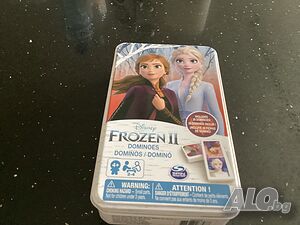 Disney Frozen. Домино в метална кутия, уникално