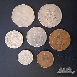 Монети Англия 3
