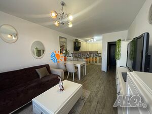 Двустаен апартамент с изглед море на първа линия, Сарафово